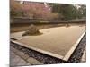 Ryoanji Temple, Dry Stone Garden and Blossom, Kyoto City, Honshu Island, Japan-Christian Kober-Mounted Photographic Print