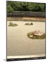 Ryoanji Temple Rock Garden, Ryoan-Ji, Unesco World Heritage Site, Kyoto City, Honshu, Japan-Christian Kober-Mounted Photographic Print