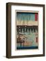 Ryogoku-Ando Hiroshige-Framed Art Print