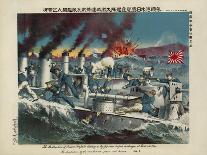 Destruction Of The Russian Destroyers-Ryozo Tanaka-Art Print