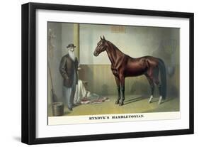 Rysdyk's Hambletonian-Currier & Ives-Framed Art Print