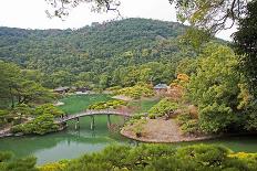 Japanese Gazebo in the Park in Himeji-Ryszard Stelmachowicz-Photographic Print