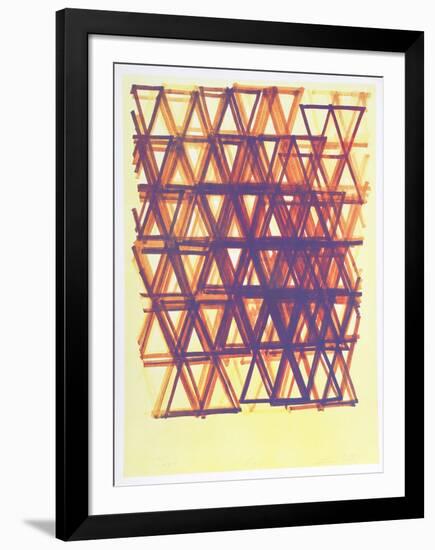 Rythm Series IV-Leo Bates-Framed Collectable Print