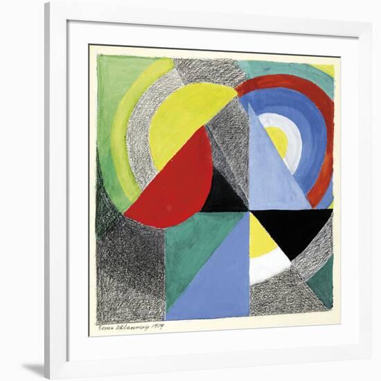 Rythme Coloré, 1959-Sonia Delaunay-Framed Giclee Print