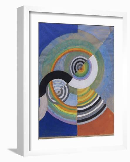 Rythme n°3-Robert Delaunay-Framed Giclee Print