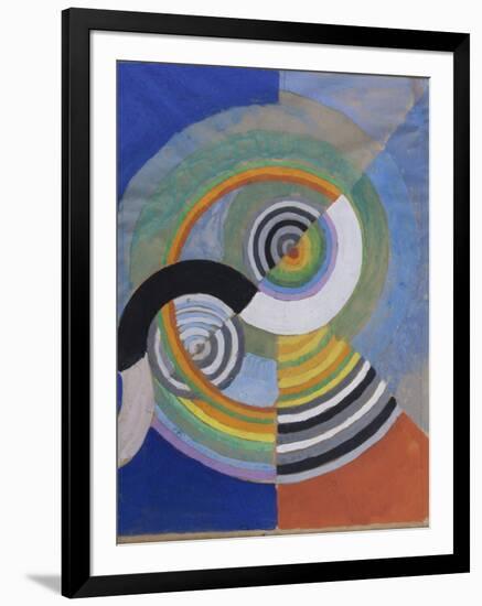 Rythme n°3-Robert Delaunay-Framed Giclee Print