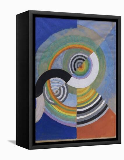 Rythme n°3-Robert Delaunay-Framed Stretched Canvas