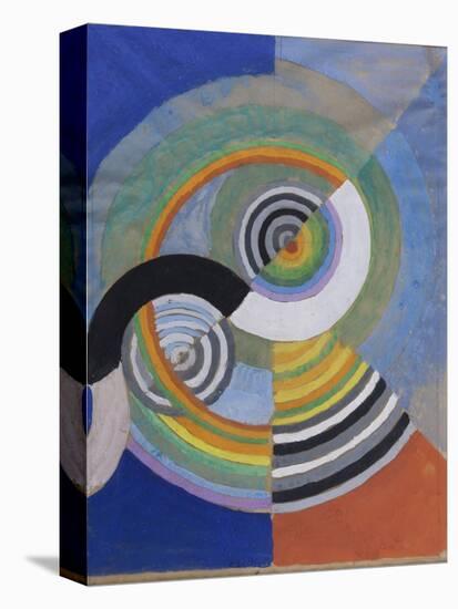 Rythme n°3-Robert Delaunay-Stretched Canvas