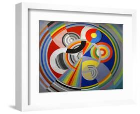 Rythme No 1, Decoration for the Salon Des Tuileries, 1938 (Oil on Canvas)-Robert Delaunay-Framed Giclee Print