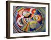 Rythme No 1, Decoration for the Salon Des Tuileries, 1938 (Oil on Canvas)-Robert Delaunay-Framed Giclee Print