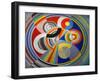 Rythme No 1, Decoration for the Salon Des Tuileries, 1938 (Oil on Canvas)-Robert Delaunay-Framed Giclee Print