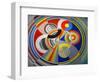 Rythme No 1, Decoration for the Salon Des Tuileries, 1938 (Oil on Canvas)-Robert Delaunay-Framed Premium Giclee Print