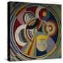 Rythme numéro 1-Robert Delaunay-Stretched Canvas