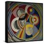 Rythme numéro 1-Robert Delaunay-Framed Stretched Canvas