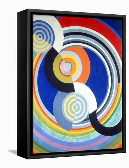 Rythme numéro 2-Robert Delaunay-Framed Stretched Canvas