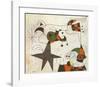 Rythme Passage du Serpent-Joan Miro-Framed Art Print