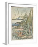 Ryudo, 1833-Toyota Hokkei-Framed Giclee Print