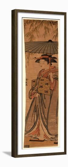 Ryuka No Odoriiko-Torii Kiyonaga-Framed Premium Giclee Print