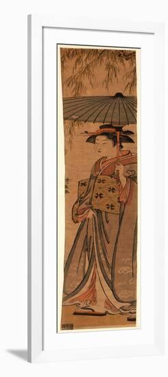 Ryuka No Odoriiko-Torii Kiyonaga-Framed Giclee Print