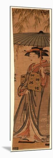 Ryuka No Odoriiko-Torii Kiyonaga-Mounted Giclee Print