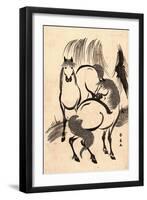 Ryuka No Uma-Katsukawa Shunsen-Framed Giclee Print