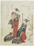 Monkey Costumed for a New Year's Dance, Early 19th Century-Ryuryukyo Shinsai-Giclee Print