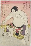 The Sumo Wrestler Shirataki Saijiro-Ryuryukyo Shinsai-Giclee Print