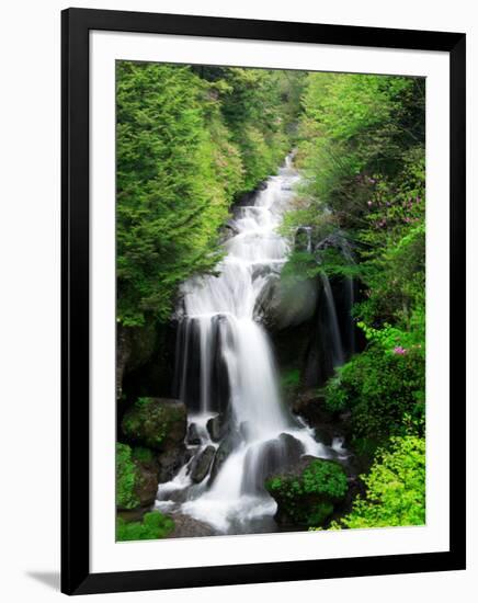 Ryuzu Water Falls-null-Framed Photographic Print
