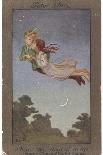 Peter Pan and Wendy Fly to Never-Never Land-S. Barham-Mounted Photographic Print