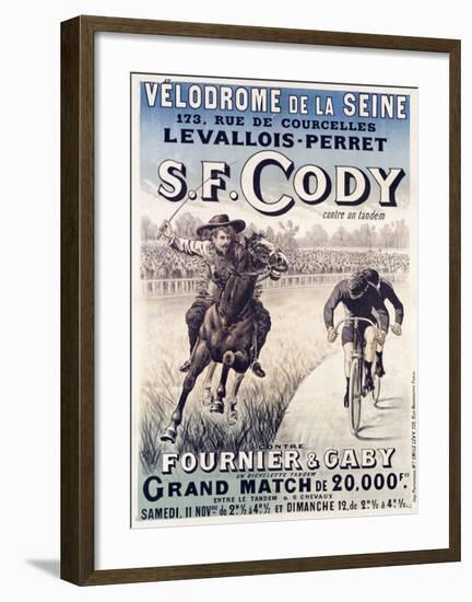 S.F. Cody vs. Fournier and Gaby-Unknown Unknown-Framed Giclee Print