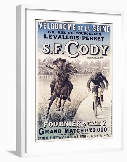 S.F. Cody vs. Fournier and Gaby-Unknown Unknown-Framed Giclee Print