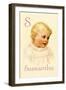 S for Samantha-Ida Waugh-Framed Art Print