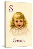 S for Sarah-Ida Waugh-Stretched Canvas