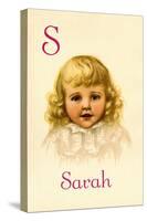 S for Sarah-Ida Waugh-Stretched Canvas