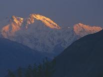 Sunset, Nanga Parbat Mountain, Karakoram (Karakorum) Mountains, Pakistan-S Friberg-Framed Photographic Print