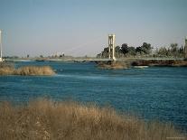 The River Euphrates at Deir Ez-Zur, Syria, Middle East-S Friberg-Photographic Print