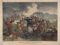General Custer's Death Struggle, Battle of Little Bighorn, 1878-S. H. Redmond-Giclee Print