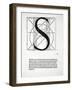 S, Illustration from 'Divina Proportione' by Luca Pacioli (C.1445-1517), Originally Pub. Venice,…-Leonardo da Vinci-Framed Premium Giclee Print