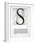 S, Illustration from 'Divina Proportione' by Luca Pacioli (C.1445-1517), Originally Pub. Venice,…-Leonardo da Vinci-Framed Premium Giclee Print