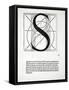 S, Illustration from 'Divina Proportione' by Luca Pacioli (C.1445-1517), Originally Pub. Venice,…-Leonardo da Vinci-Framed Stretched Canvas