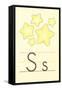 S Is for Stars-null-Framed Stretched Canvas