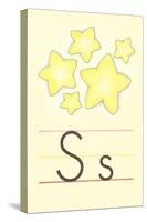 S Is for Stars-null-Stretched Canvas