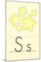 S Is for Stars-null-Mounted Art Print