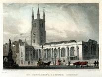 St Luke's Church, Chelsea, London, 1828-S Lacey-Giclee Print