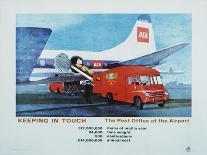 Keeping in Touch - the Post Office in Town-S Lee-Mounted Art Print