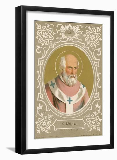 S Leo IX-European School-Framed Giclee Print