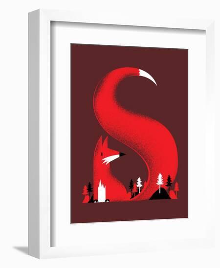 S Like a Fox-Robert Farkas-Framed Art Print