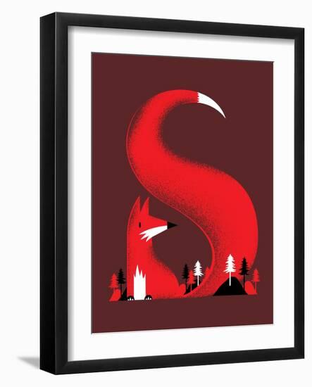 S Like a Fox-Robert Farkas-Framed Art Print