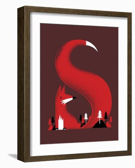 S Like Fox-Robert Farkas-Framed Giclee Print