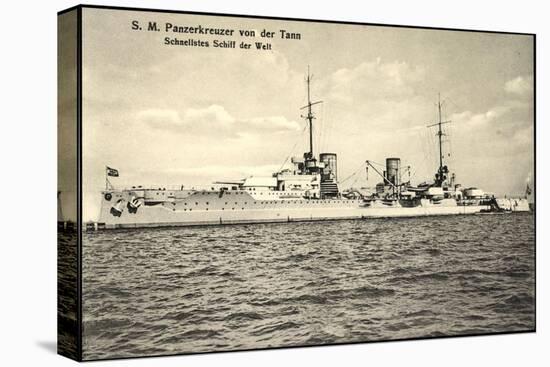 S.M. Panzerkreuzer Von Der Tann, Schnellstes Schiff-null-Stretched Canvas